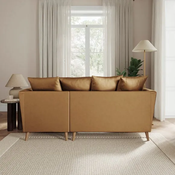 Bess Corner Chaise Sofa, Opulent Velvet 3