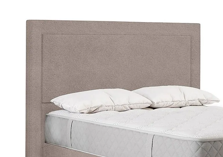 Beetham Floor Standing Headboard - Double - Wool Latte