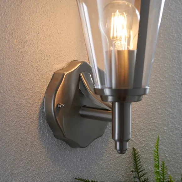Vogue Klien Outdoor Wall Light Steel 4