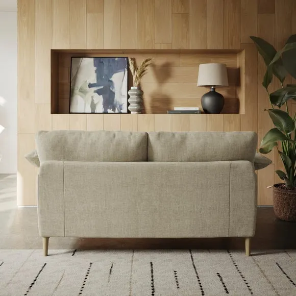 Hector Tonal Plush Chenille 2 Seater Sofa 4