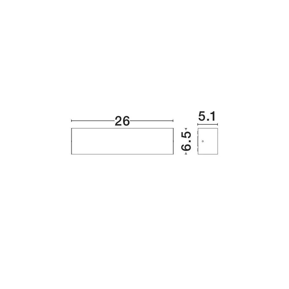 Netlighting Allure Outdoor Up Down Wall Lamp Sandy White LED 22W 1723lm IP65 3000K 5