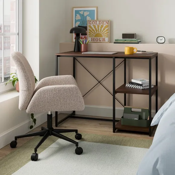 Francesco Open Storage Desk 2