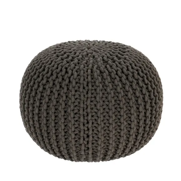 Knitted Pouffe