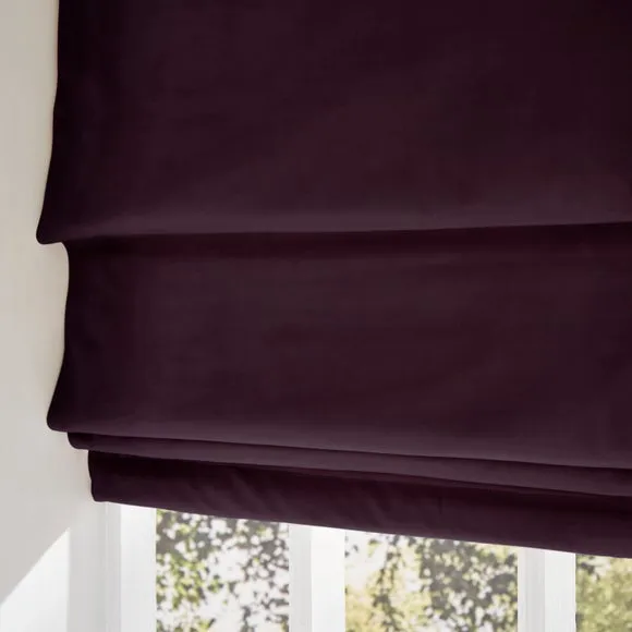 Recycled Velour Roman Blind 3