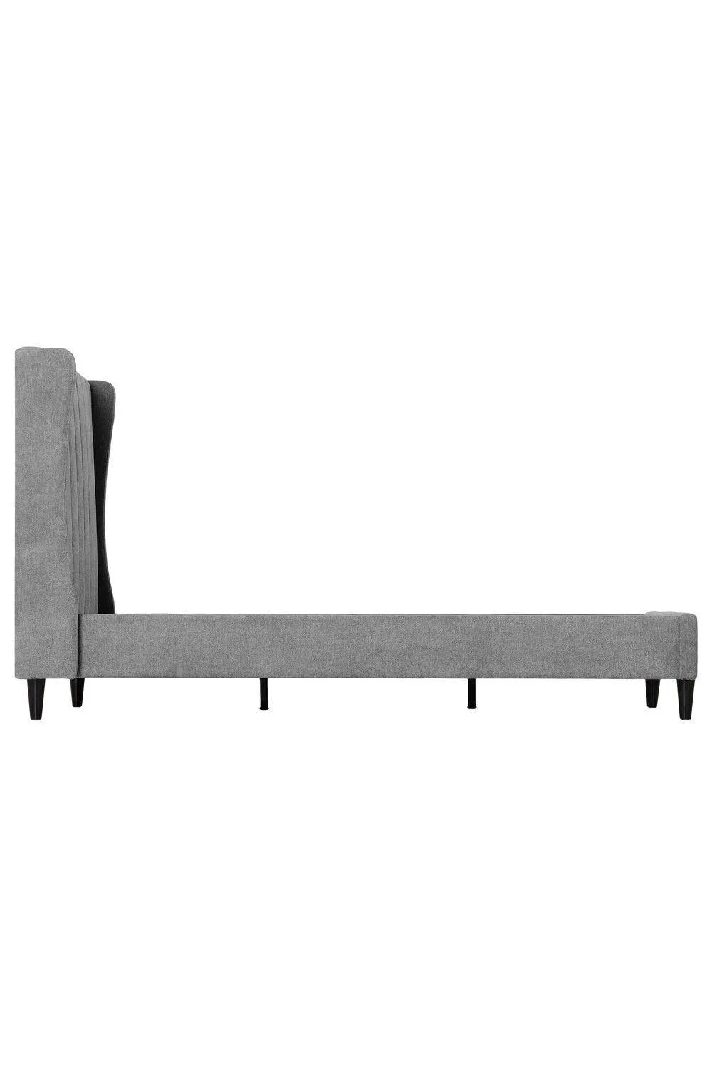 Seconique Amelia 5' King Bed in Grey 4