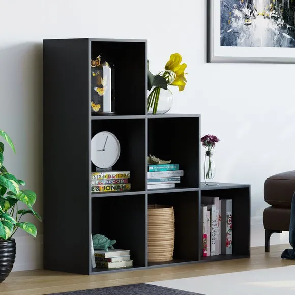 Vida Designs Durham 6 Cube Staircase Storage Unit 1