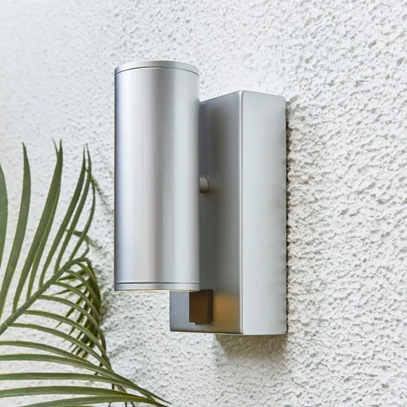 FlexiCell Wilson 2 Light Rechargeable LED Outdoor Wall Light 5