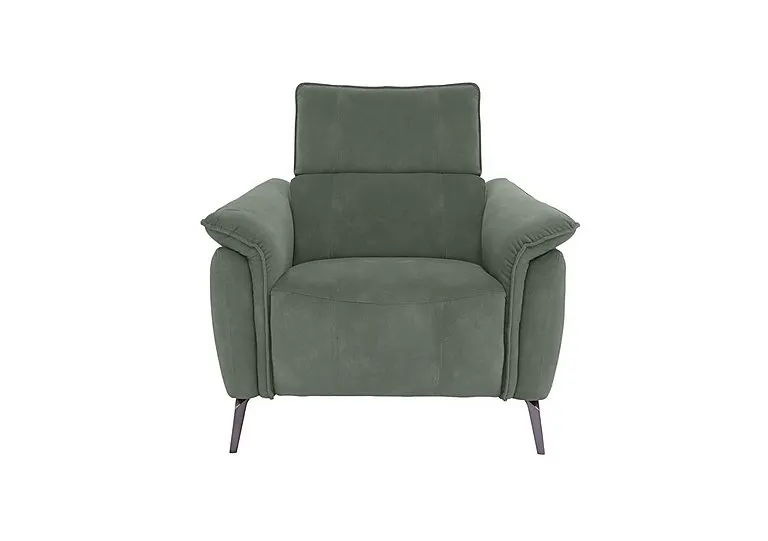 Jude Fabric Power Recliner Chair with Power Headrest - Dexter Fern