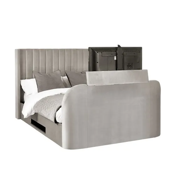 Clara Side Lift Ottoman TV Bed Frame 6