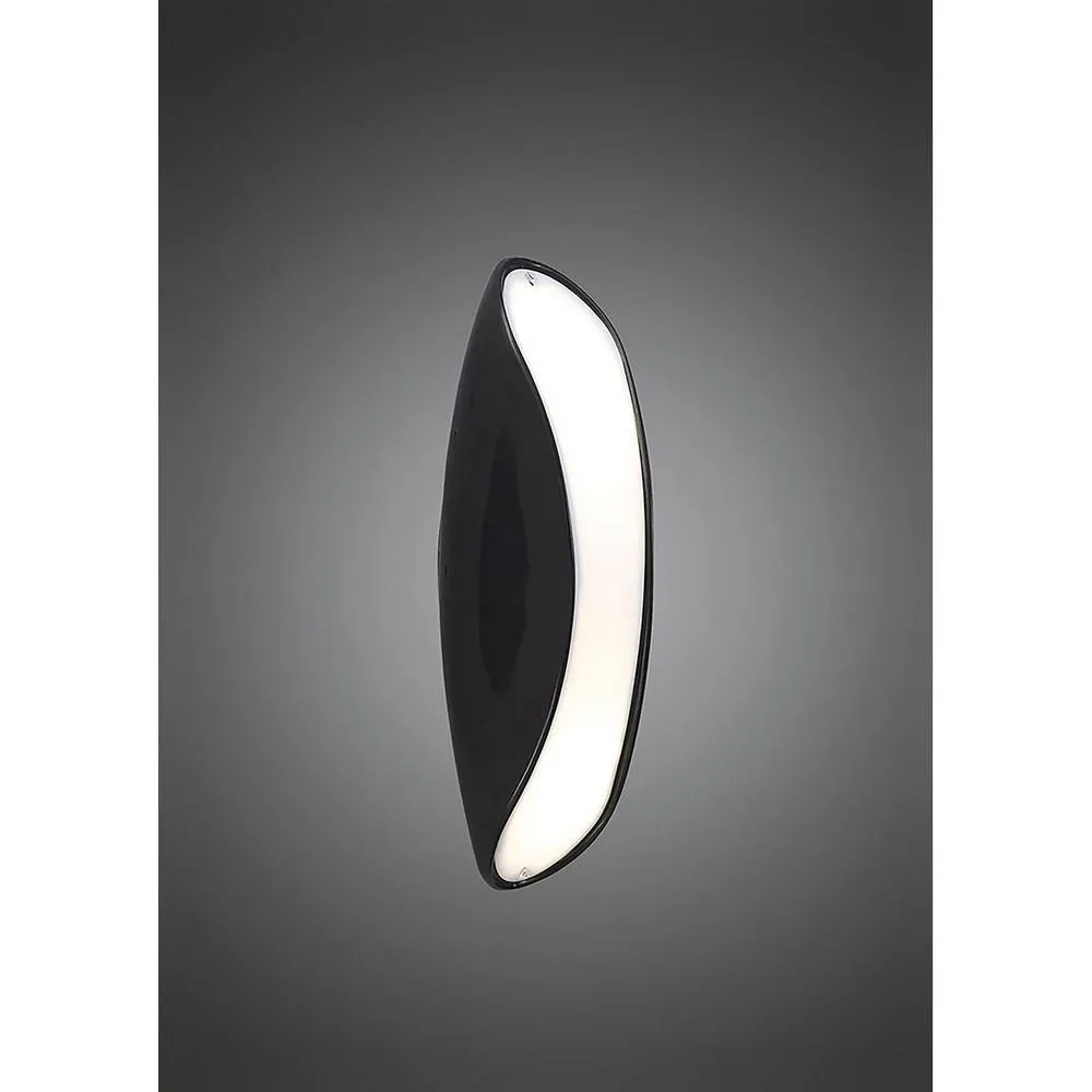 Netlighting Pasion Wall Lamp 2 Light E27 Gloss BlackPolished Chrome in Black 2