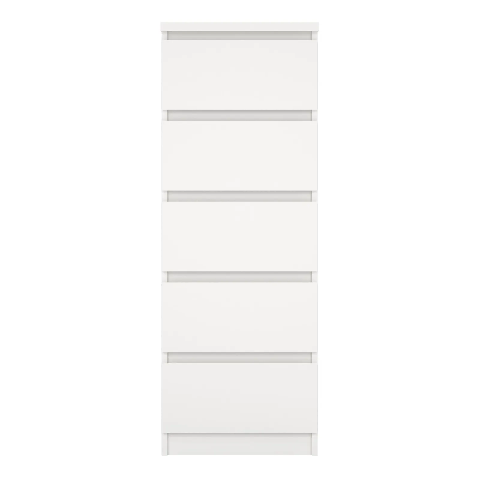 Furniture To Go Naia Narrow Chest of 5 Drawers in Natural 2