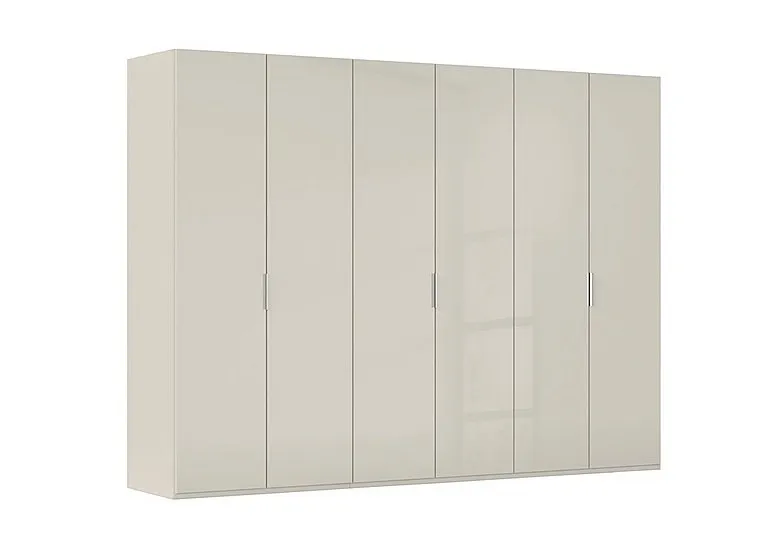 Formes 6 Door Bifold Wardrobe with Glass Doors