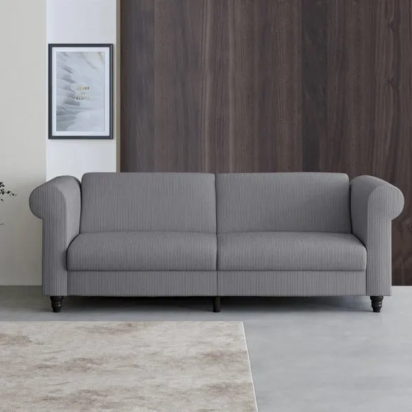 Felix 3 Seater Corduroy Sofa Bed 1