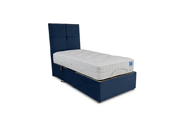 Natural Comfort Adjustable Divan Set - Small Single - Plush Pacific