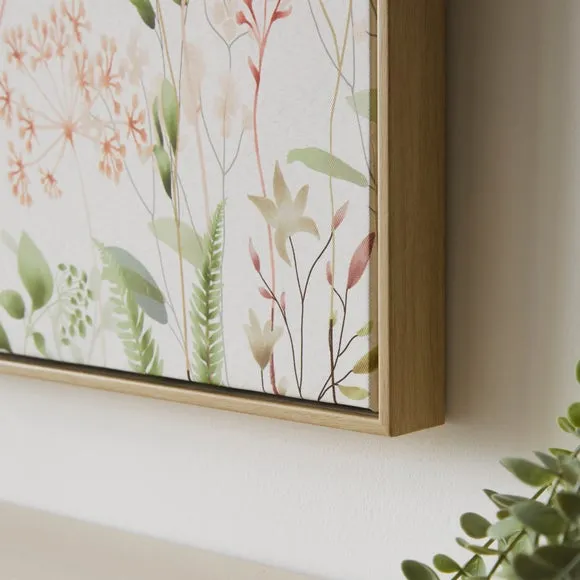 Floral Meadow Framed Canvas 2
