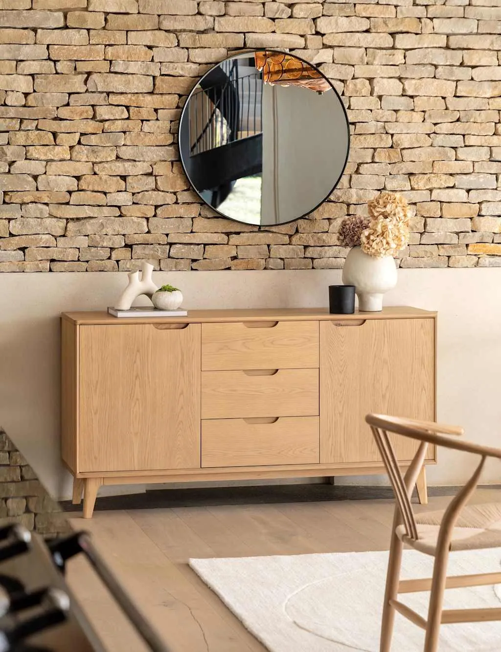 Gallery Direct Nord Extra Large Sideboard Oak