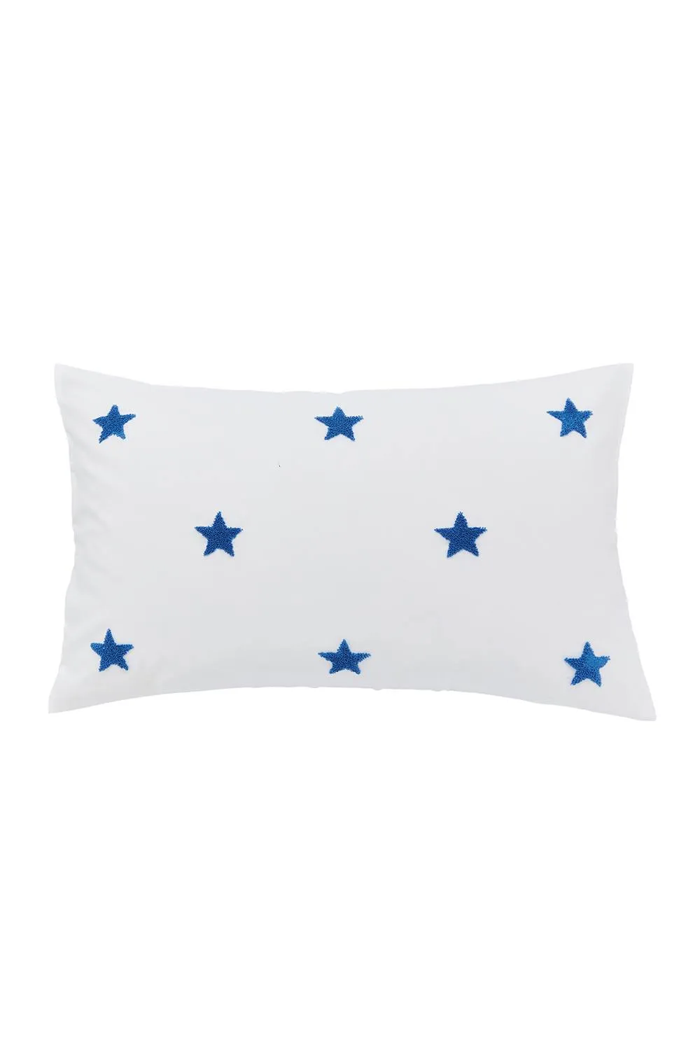 Helena Springfield 'Tufted Star Colbat Blue' Duvet Cover Set in White 3