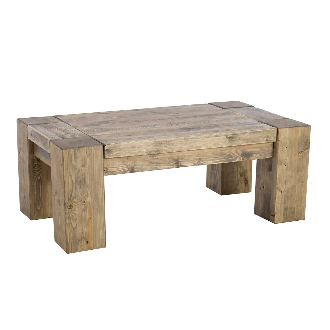 Samson Reclaimed Wood Large Coffee Table