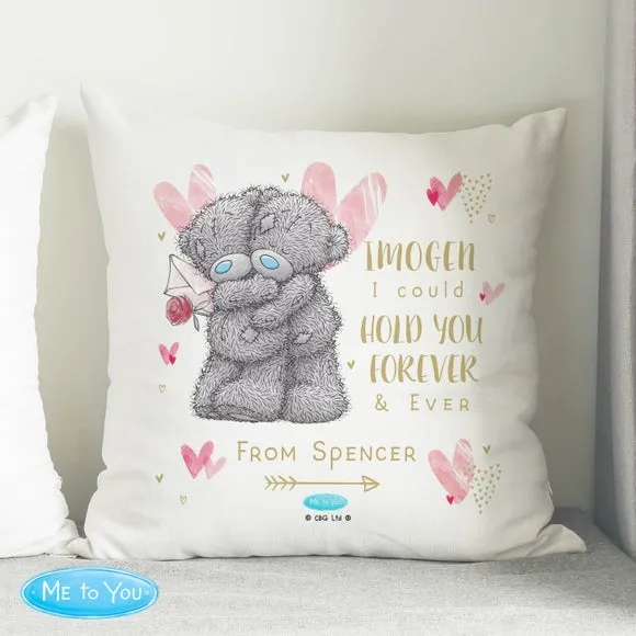 Personalised Me To You Hold You Forever Cushion 3