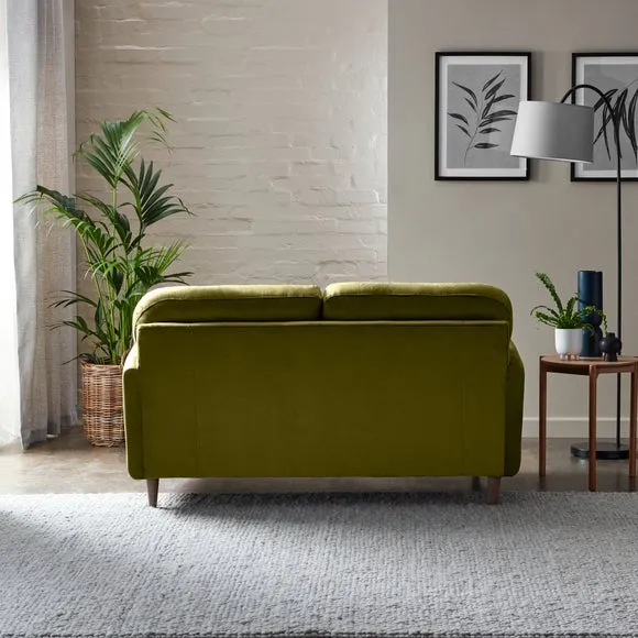 Sven Opulent Velvet 2 Seater Sofa 6