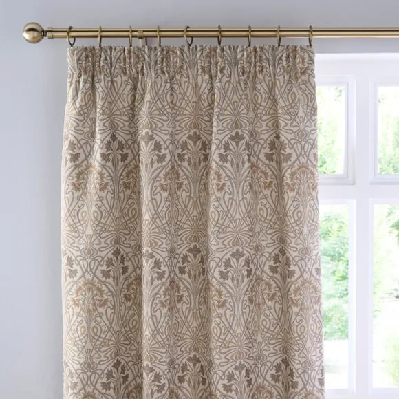 Lucetta Pencil Pleat Curtains (Blackout Available) 1