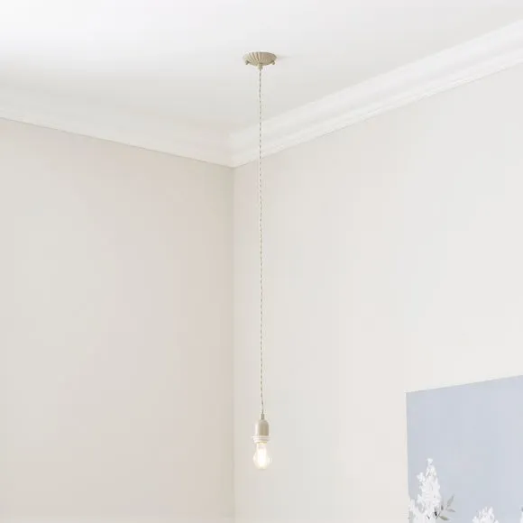 Scalloped Adjustable Flex Ceiling Light Cable