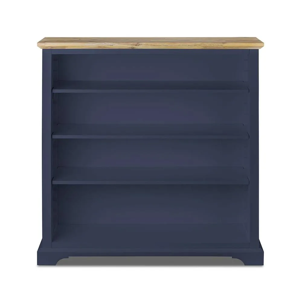 Statement Furniture Florence Bookcase with Adjustable Shelves, Fully Assembled Bookshelf in Navy 4