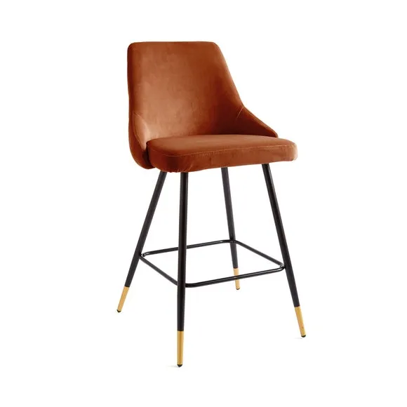 Ariana Bar Stool, Velvet 6