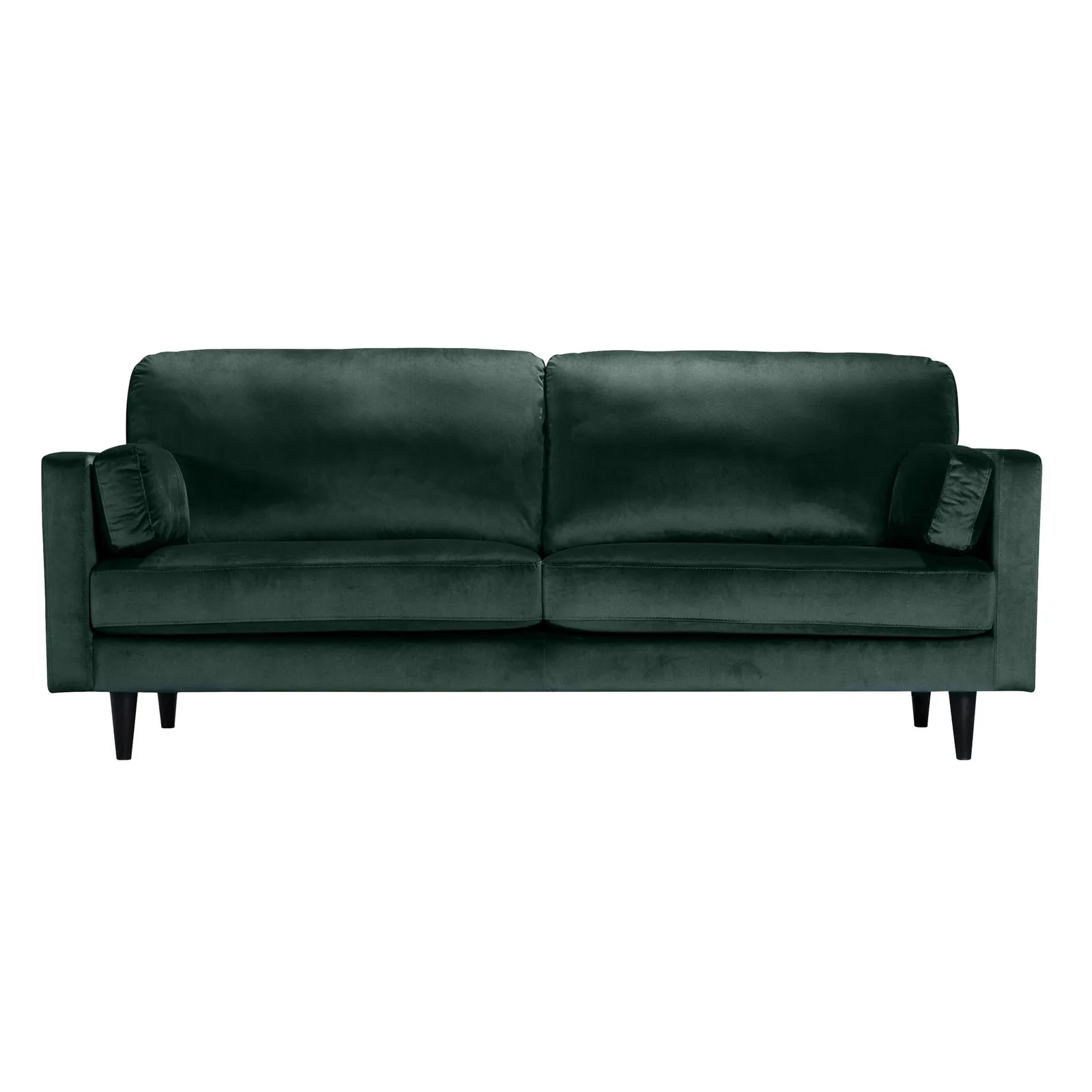 Sheldon Velvet 3 Seater Sofa Green