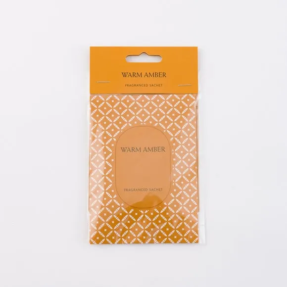 Warm Amber Fragrance Sachet