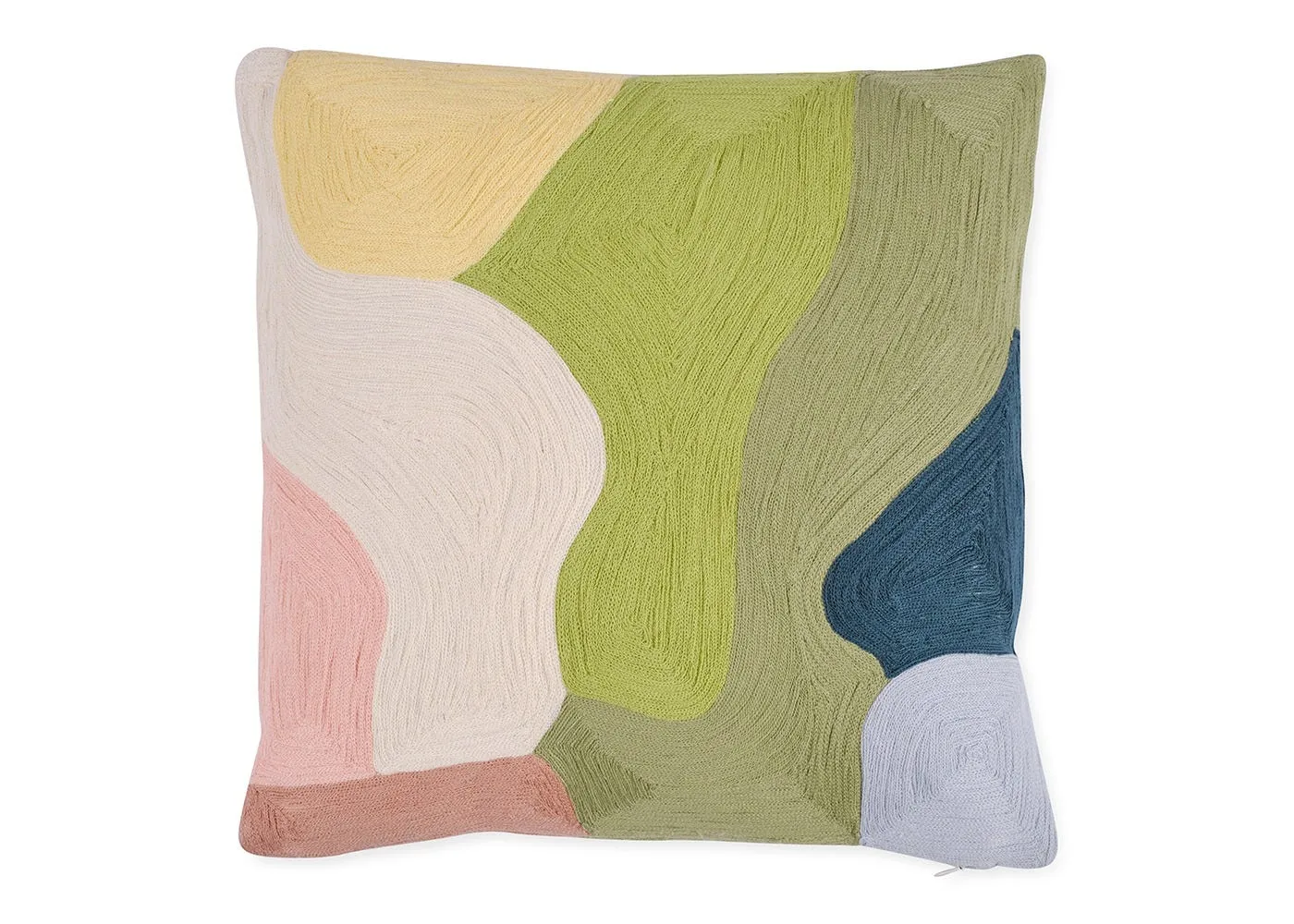 Heal's + Clare Dudeney Cushion Green