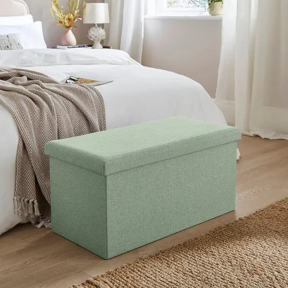 Herringbone Rectangle Ottoman 1