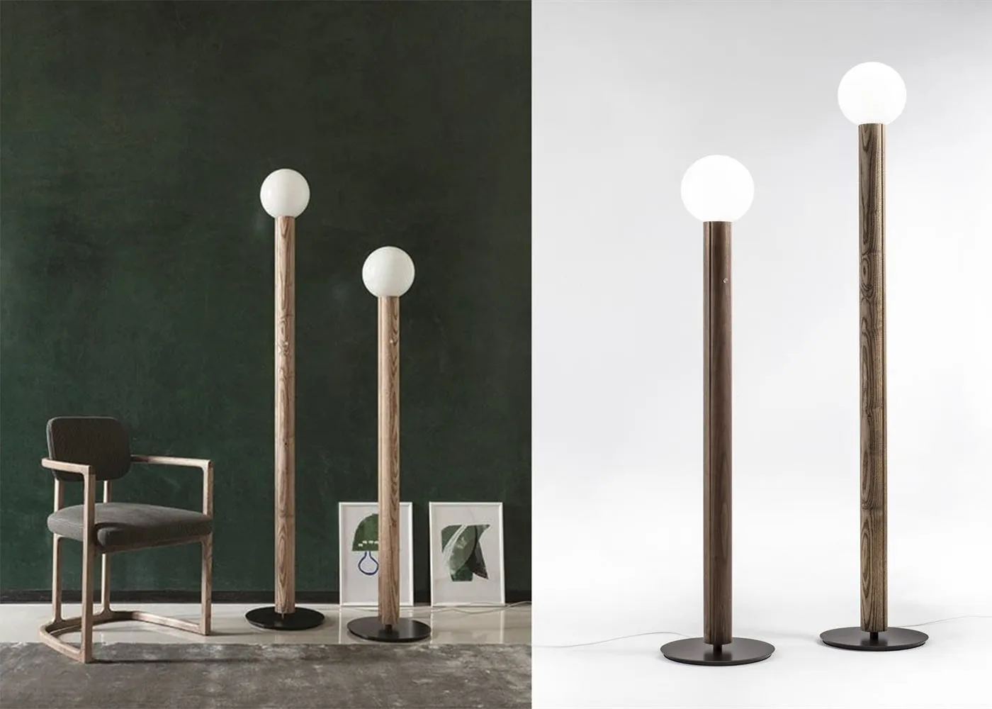 Porada Lum Floor Lamp 180 Ash Wenge 3