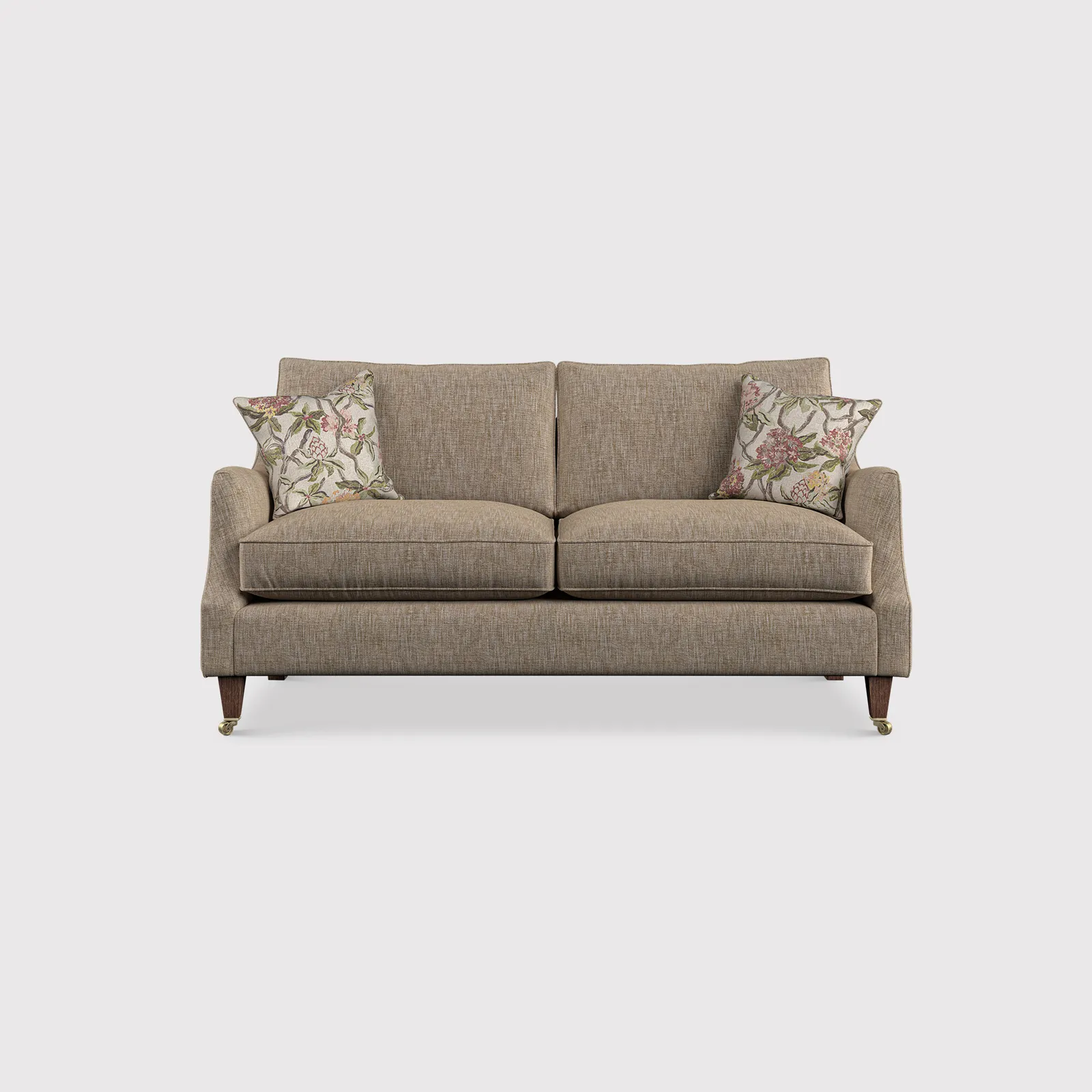 English Heritage Quarry 26 Medium Sofa- Pre-Set Scatters, Brown Fabric | Barker & Stonehouse 1