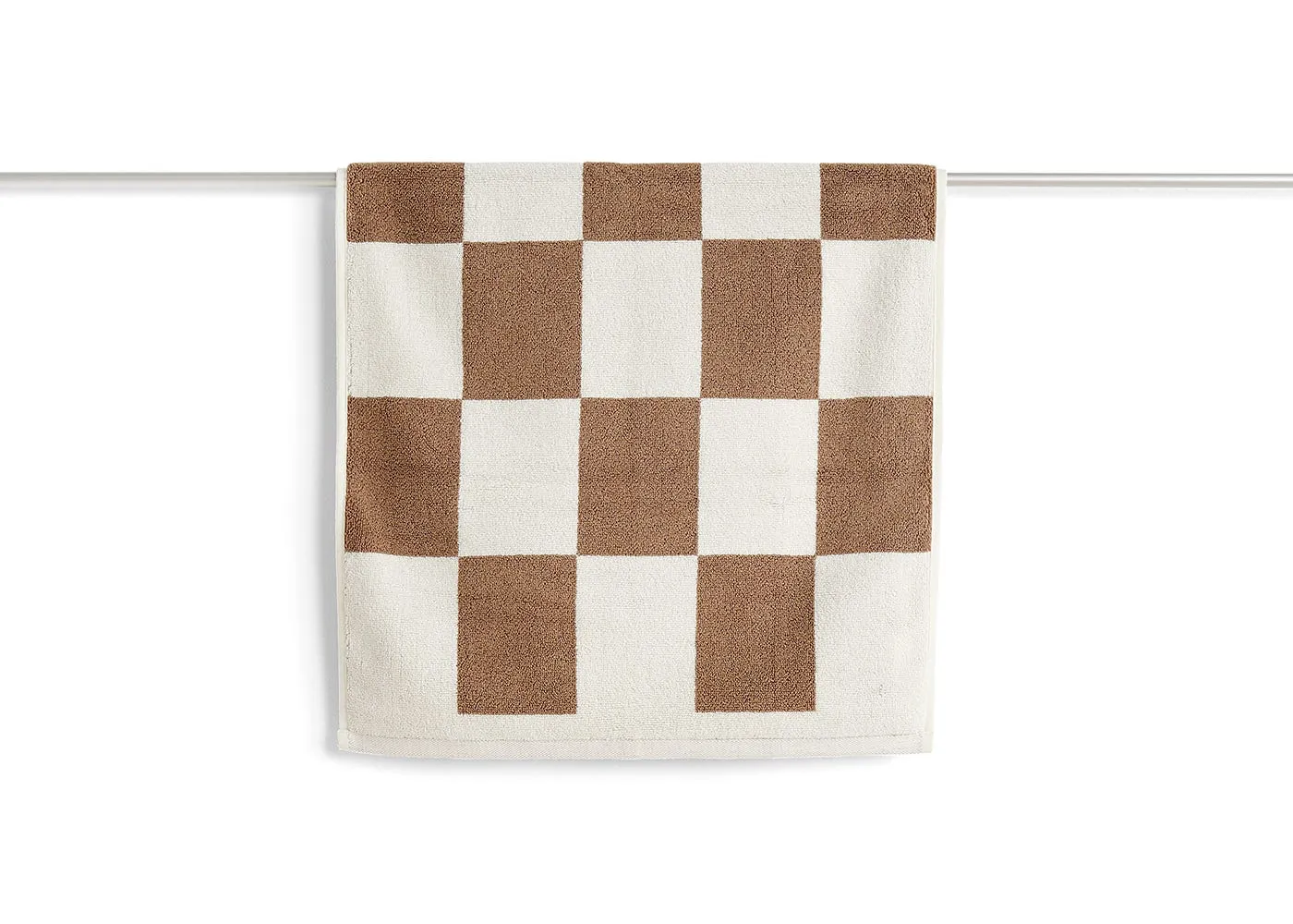 HAY Check Bath Mat Capuccino 1
