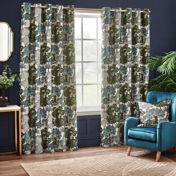 Woodlands Eyelet Curtains 2