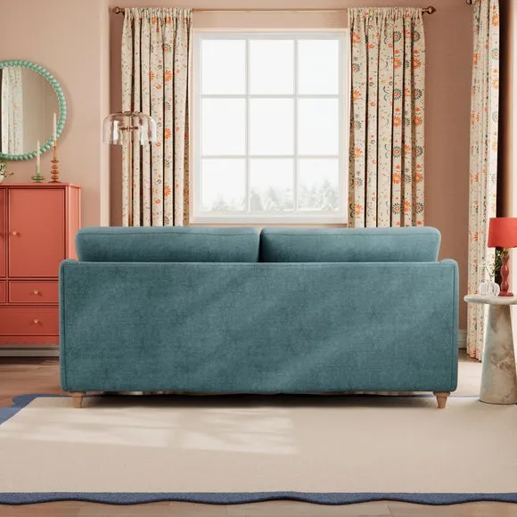 Hattie Tonal Plush Chenille 3 Seater Sofa 4