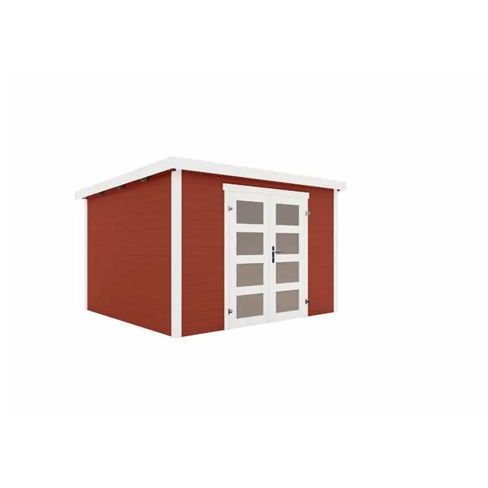 Lasita Maja Ltd Zambezi 7-Log Cabin, Garden Room, Home Office - L320xW324.8xH210.9 cm in Light Tan 4