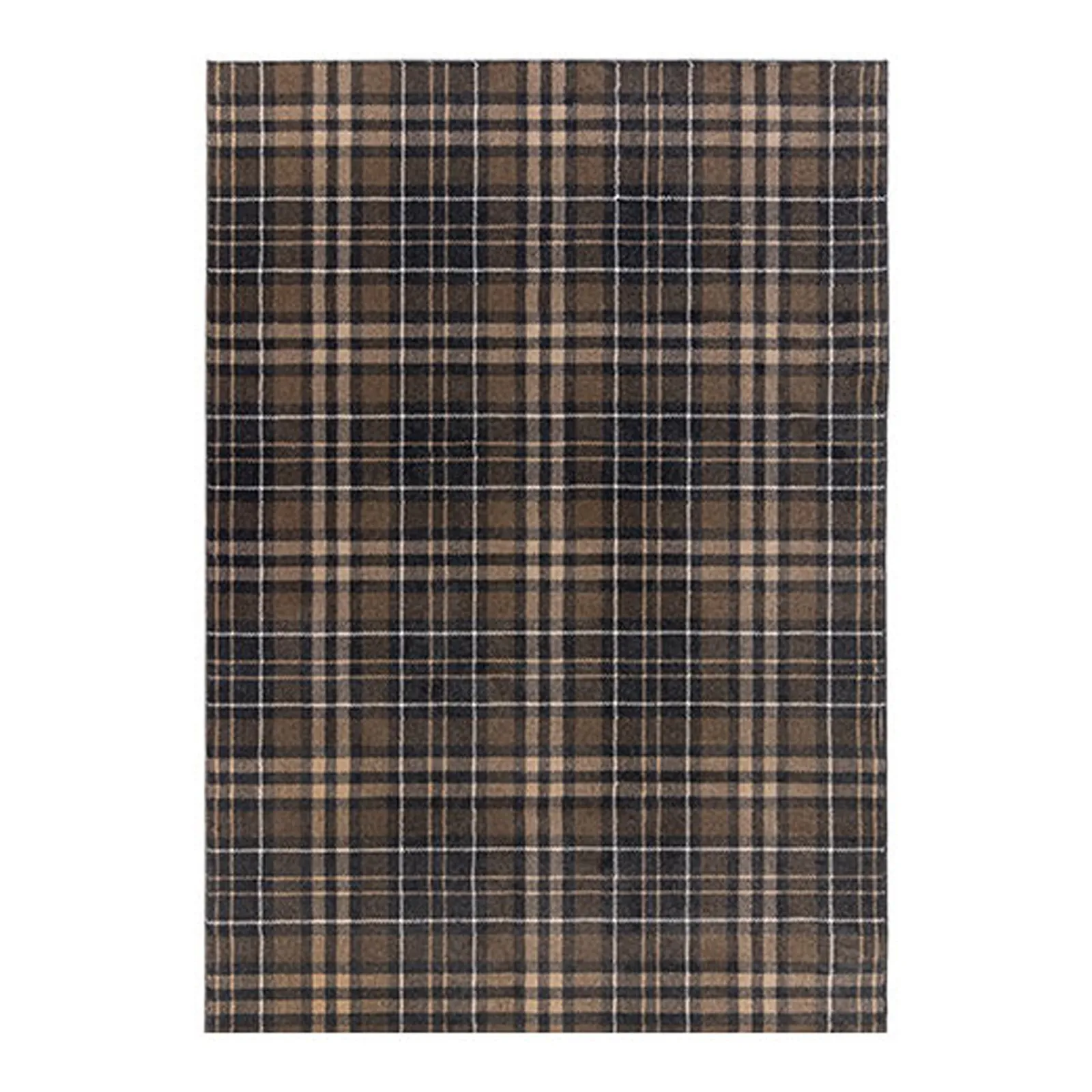 Kilbirnie Rug Grey, Brown and White
