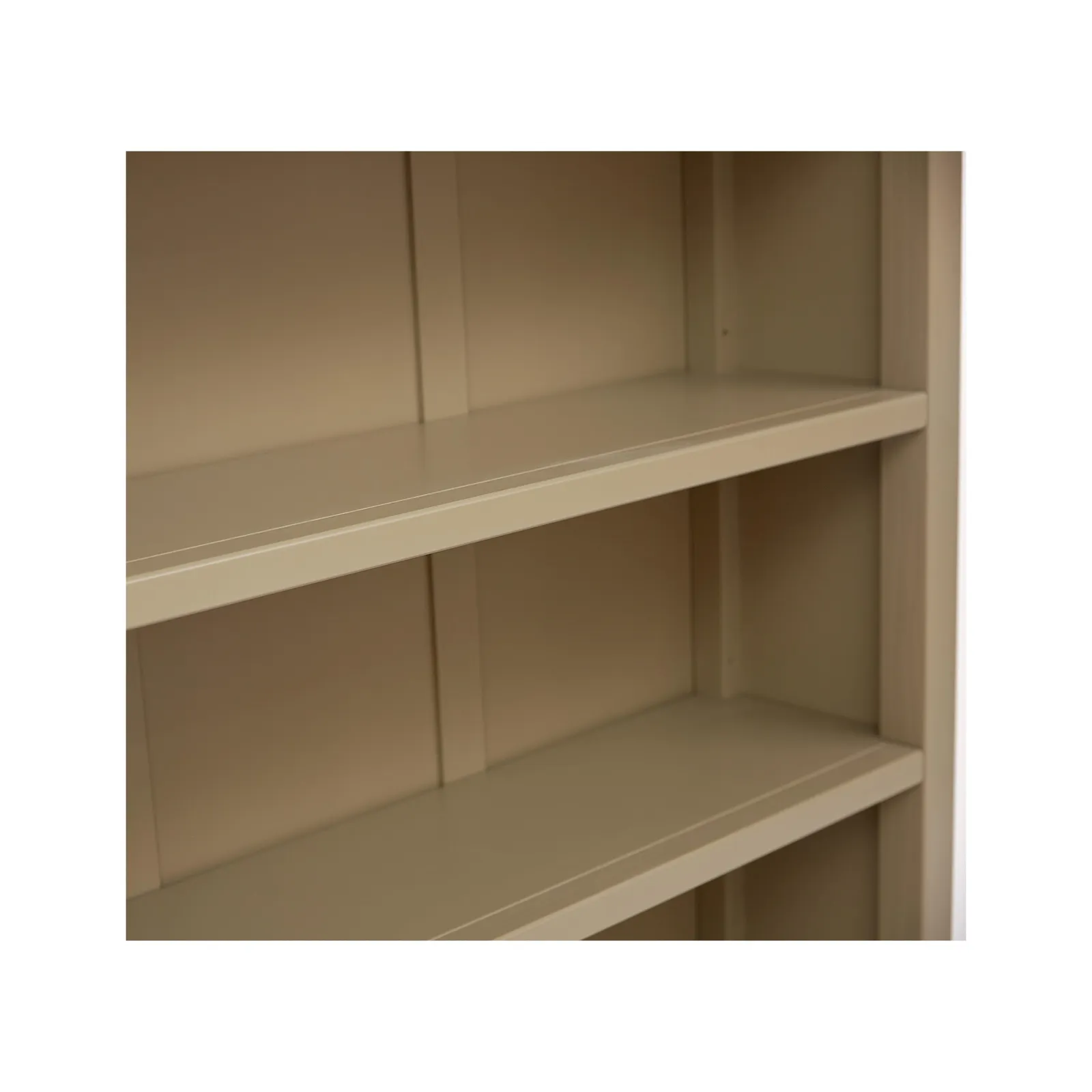 Cabinet Bits Palazzi 3 Tier Bookcase H97 W89 D25cm in Light Beige 5