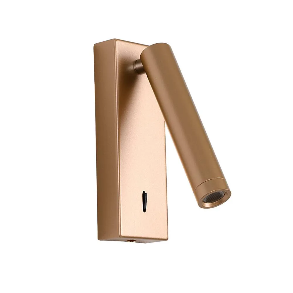 Netlighting Cali Reading Wall Light Gold 3000K Warm White 2