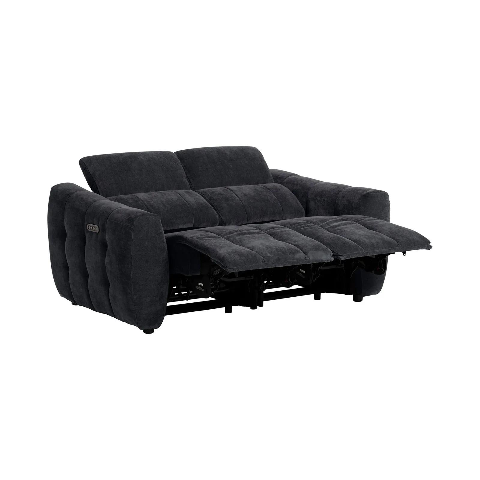 Montgomery 2 Power Seater & Headrest, Navy Fabric | Barker & Stonehouse 5