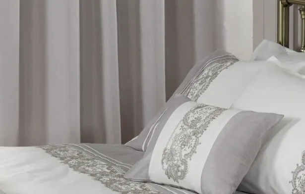 Rapport Home Chantilly Polyester Cushion Cover Boudoir in Beige 2