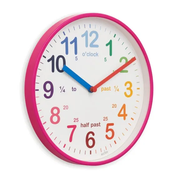 Acctim Wickford Time Teaching Kids Wall Clock 3