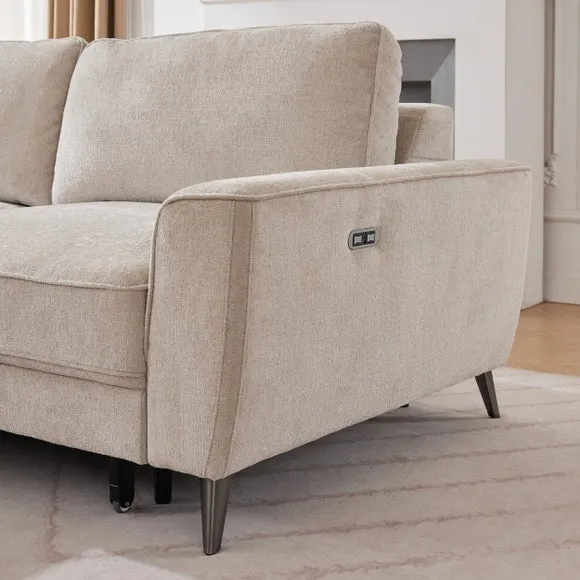 Ellon Power Roll Out 3 Seater Sofa Bed 4