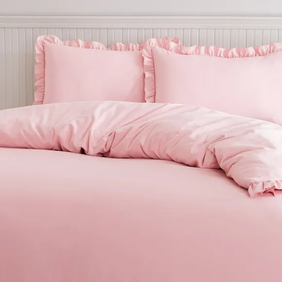 Briona Frilled Edge Duvet Cover & Pillowcase Set 3
