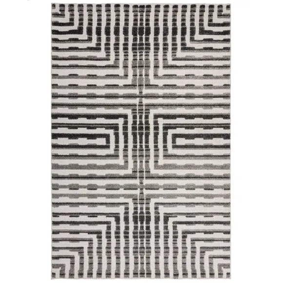 Isobel Washable Abstract Stripe Rug 5
