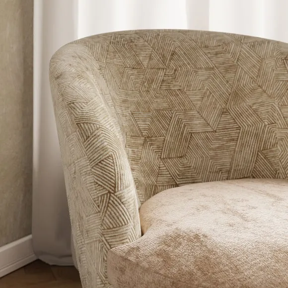 Marcie Luxe Velvet Cocktail Chair 3