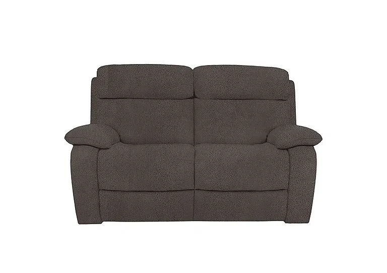 Moreno 2 Seater Fabric Power Recliner Sofa with Power Headrests - Dark Grey