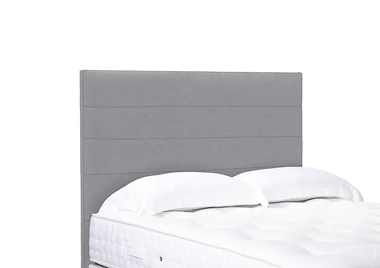 Artisan Collection Natsu High Floor Standing Headboard - Single - Aston Silver